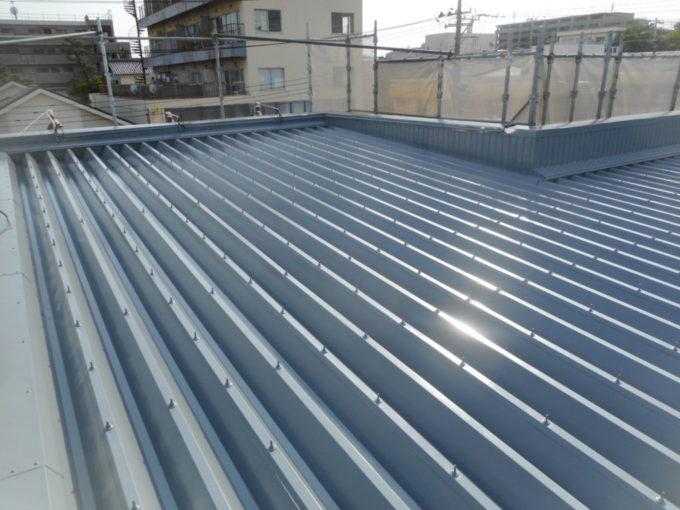 新潟市西区 屋根塗装工事
