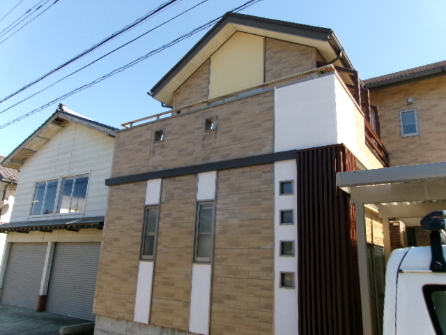 新潟市東区　外壁塗装工事
