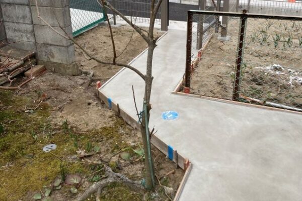 新潟市西区　手摺・外構・フェンス・門扉取付工事